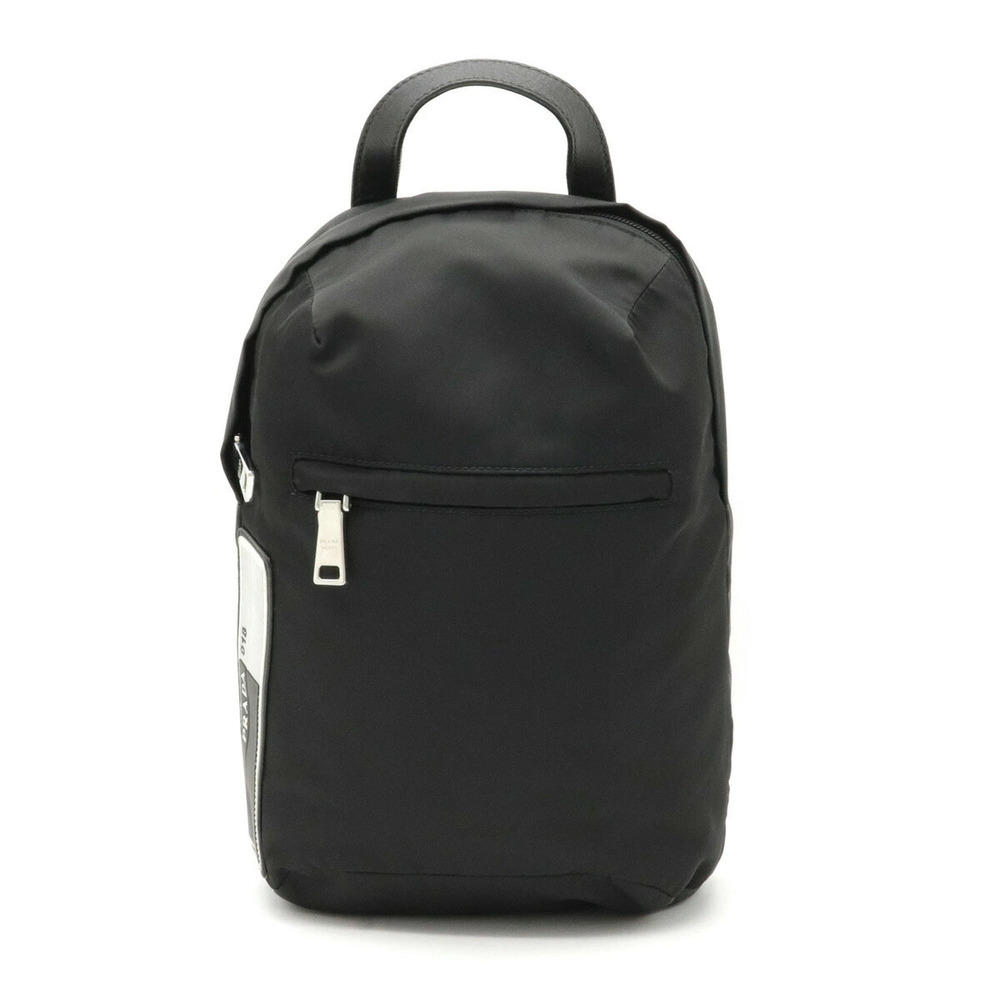 Prada Shoulder Bag Hobo Body Leather NERO Black